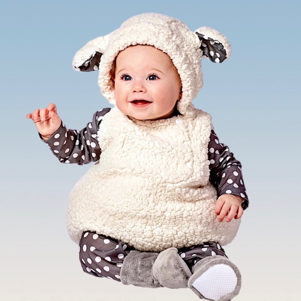 BABY LAMB COSTUME 4pc  / NWT